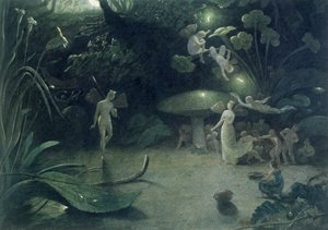1832年の「真夏の夜の夢」の場面